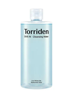 Torriden Dive In Low Molecular Hyaluronic Acid Cleansing water Sensitive - Nízkomolekulární čistící voda Rychlé Dodání