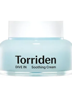 Torriden Dive In Soothing cream - zklidňující hydratační pleťový krém s Kyselinou Hyaluronovou Akční Cena