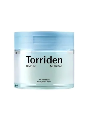 Objednat Nyní Torriden Dive In Low Molecular Hyaluronic acid Multi Pad - hydratační pleťové tamponky