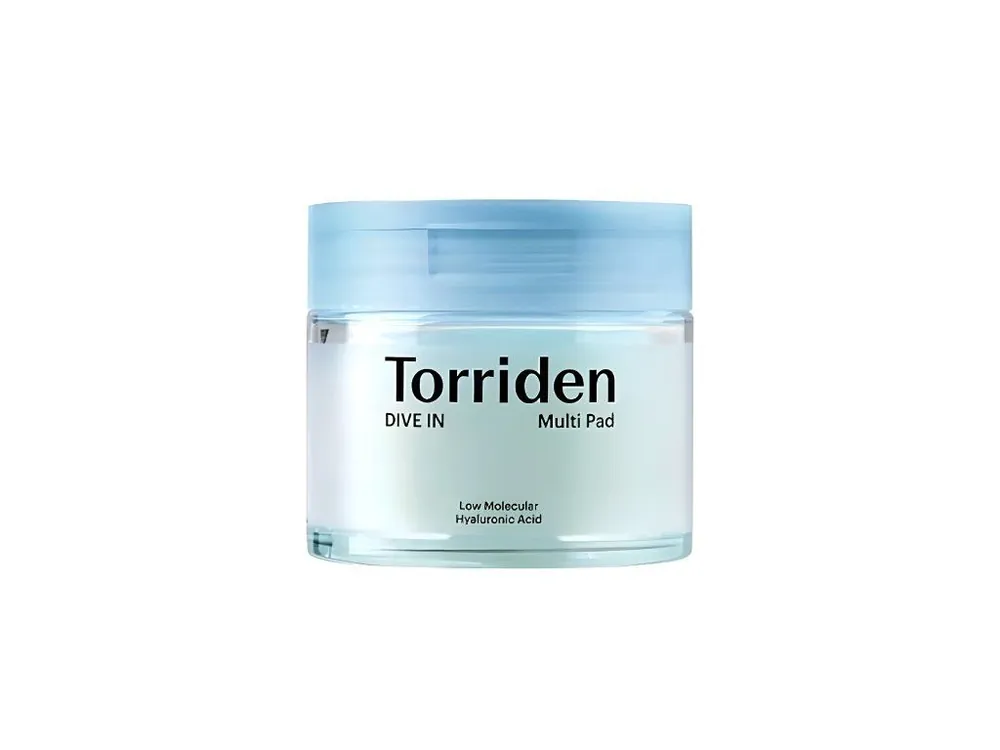 Objednat Nyní Torriden Dive In Low Molecular Hyaluronic acid Multi Pad - hydratační pleťové tamponky