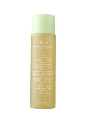 Poslední Šance Abib Heartleaf Calming Toner skin Booster - zklidňující pleťové tonikum s posilujícím účinkem