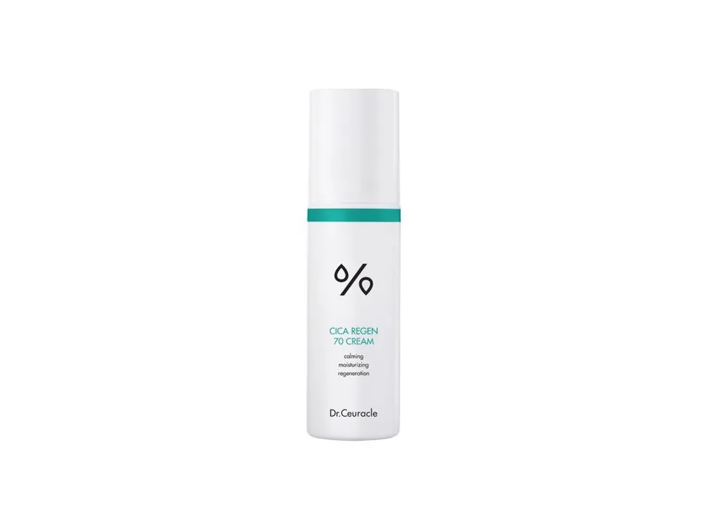 Finální Výprodej Dr. Ceuracle Cica Regen 70 cream - zklidňující pleťový krém s Pupečníkem Asijským