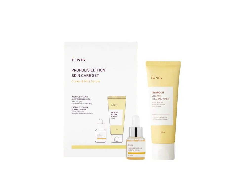 Cenově Výhodný IUNIK Propolis Edition Skincare set - sada zklidňujících produktů na pleť s Propolisem