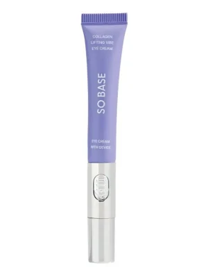 Nejprodávanější SO BASE Collagen Lifting VIBE Eye cream with device - liftingový oční krém se zabudovaným zařízením pro lifting pleti