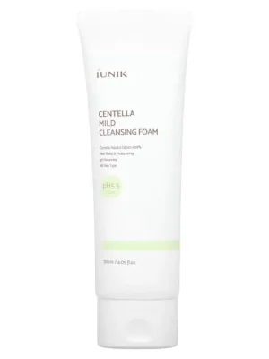 Aktuální IUNIK Centella Mild Cleansing foam - zklidňující čistící pěna s Pupečníkem Asijským
