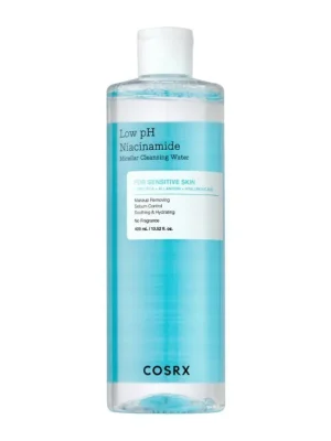 Vrácení Zdarma COSRX Low pH Niaciamide Micellar Cleansing water for sensitive skin - čistící micelární pleťová voda pro citlivou pokožku