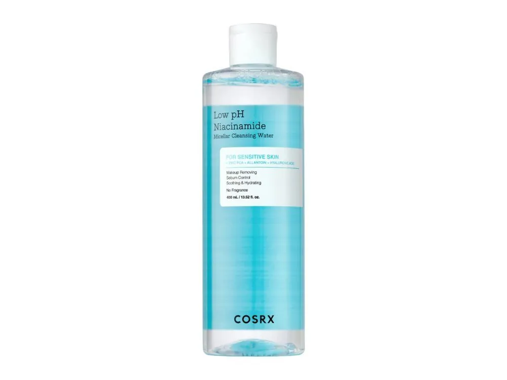 Vrácení Zdarma COSRX Low pH Niaciamide Micellar Cleansing water for sensitive skin - čistící micelární pleťová voda pro citlivou pokožku