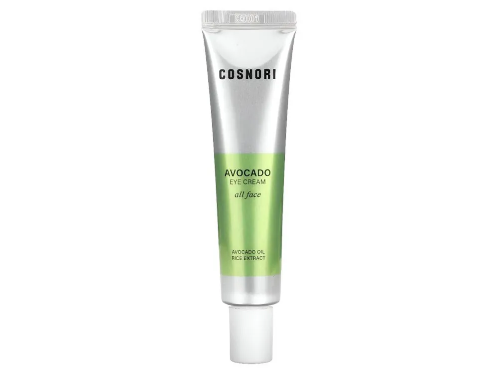Cosnori Avocado Eye cream All face - vyživující krém na oční okolí a celý obličej s Avokádovým olejem a rýžovým extraktem Kup Teď