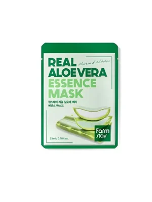 Farm Stay Real Aloe Vera Essence mask - hydratační plátýnková maska s Aloe Vera Nejlepší Volba