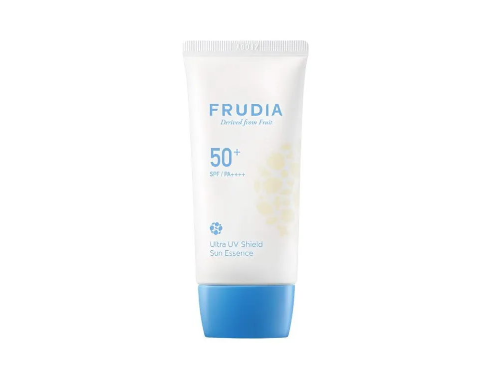Výprodej Frudia Ultra UV Shield Sun Essence SPF50+/PA++++ - hydratační pleťová essence s ochranným faktorem