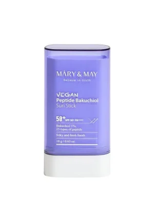 Akční Nabídka Mary&May Peptide Bakuchiol Sun Stick SPF50+/PA++++ - opalovací krém v tyčince