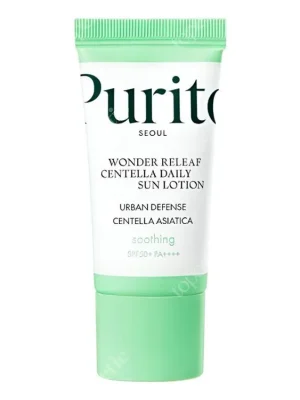 Purito Seoul Wonder Releaf Centella Daily Sun Lotion SPF50+/PA++++ - zklidňující pleťový krém s ochranným faktorem Hit Sezóny