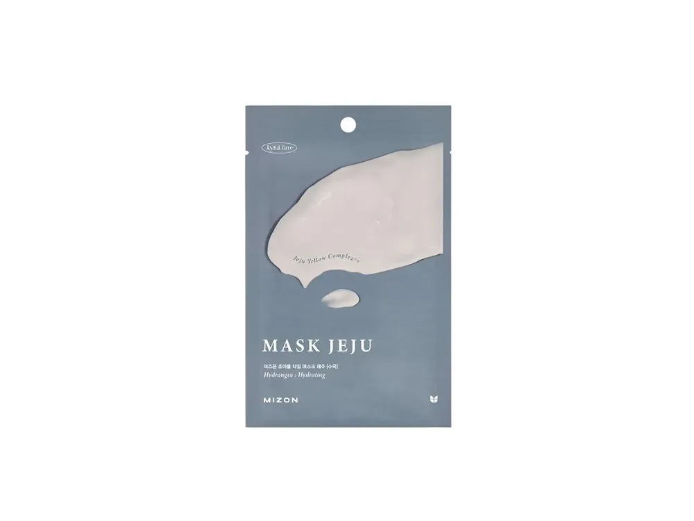 Koupit Online Mizon Joyful Time Mask Jeju Hydrangea - hydratační plátýnková maska s výtažkem z Hortenzie