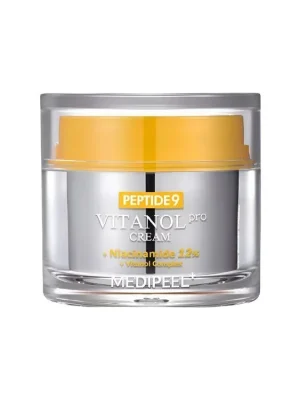 Medi-Peel Peptide9 Vitanol Pro Cream - rozjasňující protivráskový krém s Peptidy a Niaciamidem Časově Omezené