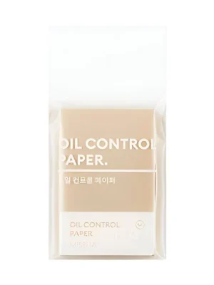 Missha Oil Control paper - savé matující papírky pro kontrolu mazu Rychlé Dodání