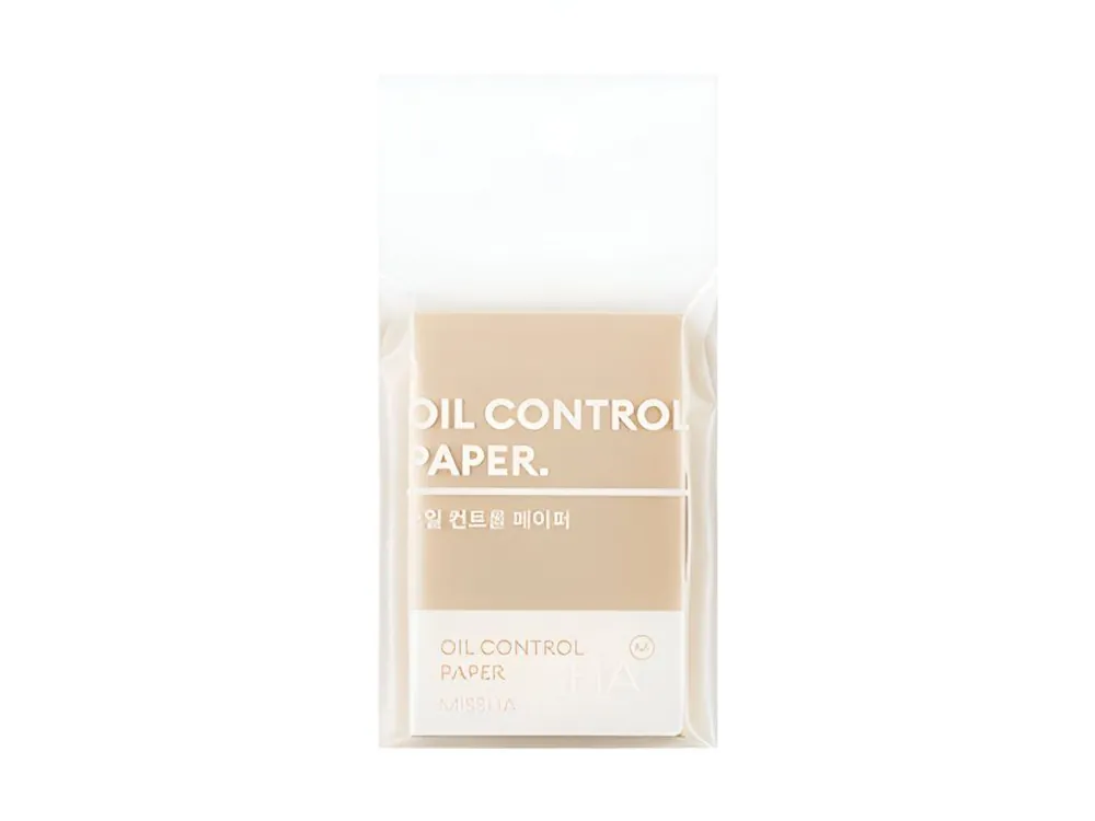 Missha Oil Control paper - savé matující papírky pro kontrolu mazu Rychlé Dodání