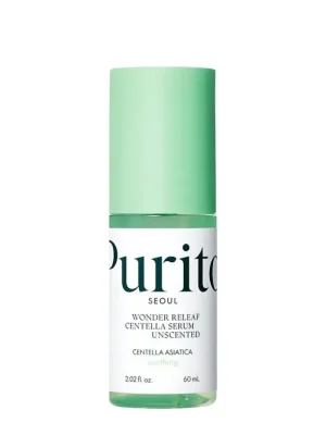Purito Wonder Releaf Centella Serum Unscented - regenerační pleťové sérum s Pupečníkem Asijským bez přidané parfemace Super Cena
