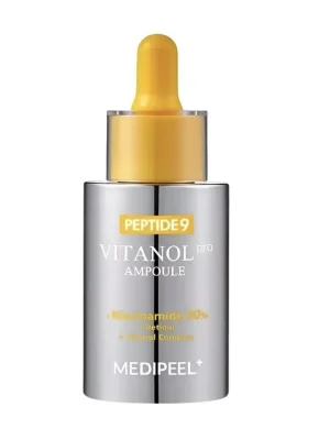 Hit Sezóny Medi-Peel Peptide9 Vitanol Ampoule PRO - rozjasňující pleťová ampule s Niaciamidem a Peptidy