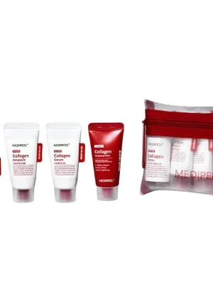 Odeslání Ihned Medi-Peel Red Lacto Collagen Skin Care Trial kit - cestovní balení produktů s kolagenem