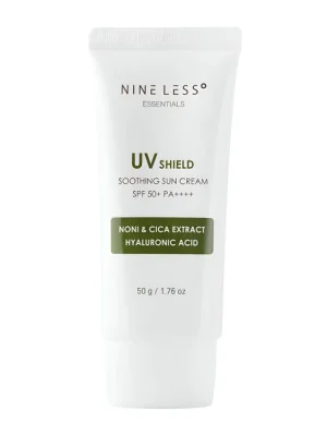 Nine Less Essentials UV Shield Soothing Sun cream SPF50+/PA++++ - hydratační krém s ochranným faktorem Bezpečná Platba