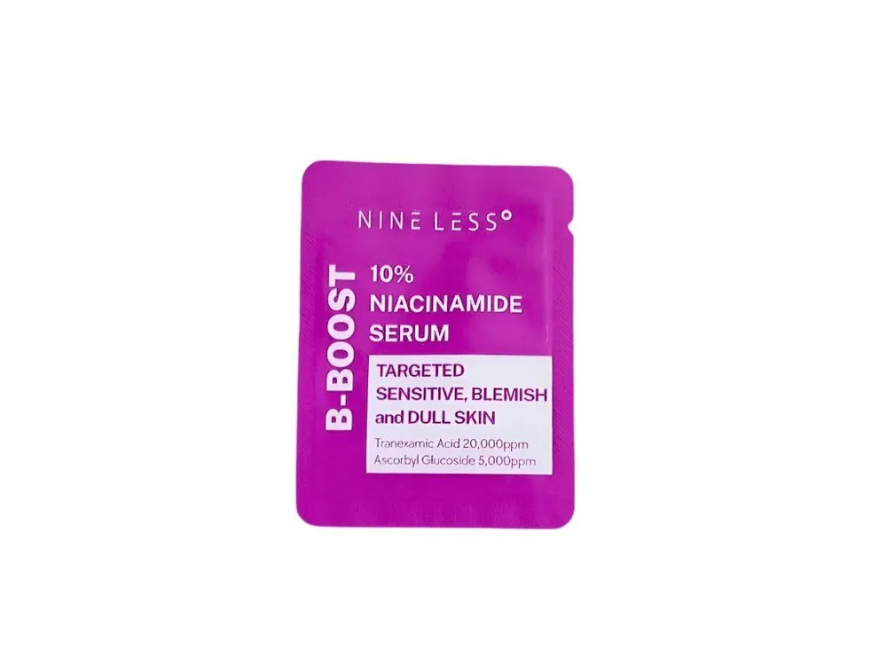 Nine Less B-Boost 10% Niaciamide serum vzoreček Aktuální