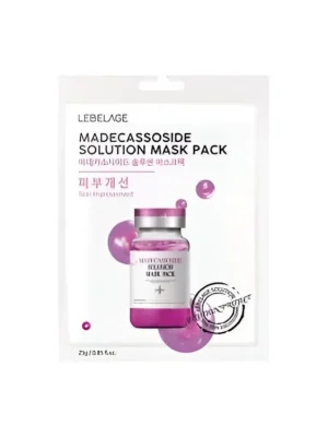 Lebelage Madecassoside Solution Mask pack - revitalizační plátýnková maska Časově Omezené