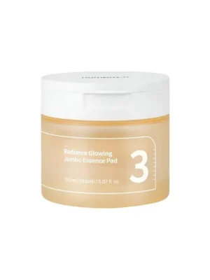 Kup Teď Numbuzin No.3 Radiance Glowing Jumbo Essence Pad - rozjasňující tonerové tampónky