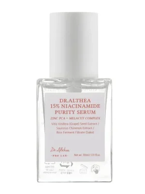 Víkendová Akce Dr. Althea 15% Niacinamide Purity serum - rozjasňující pleťové sérum s Niaciamidem