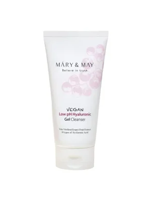 Mary&May Vegan Low pH Hyaluronic Gel cleanser - jemný hydratační čistící gel Bezpečná Platba