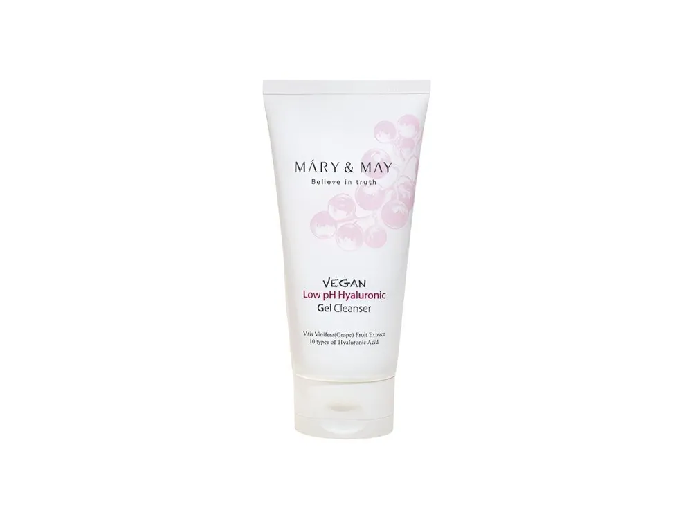 Mary&May Vegan Low pH Hyaluronic Gel cleanser - jemný hydratační čistící gel Bezpečná Platba