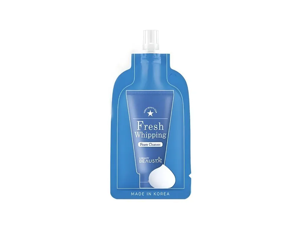 Značkový Beausta Fresh whipping foram cleanser - jemná čistící pěna
