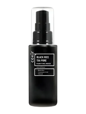 Levný Coxir Black Rice TXA Pore purifying mask - hloubkově čistící maska s černou rýží