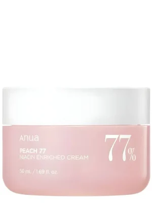 Anua Peach 77 Niacin Enriched cream - rozjasňující pleťový krém Akční Nabídka
