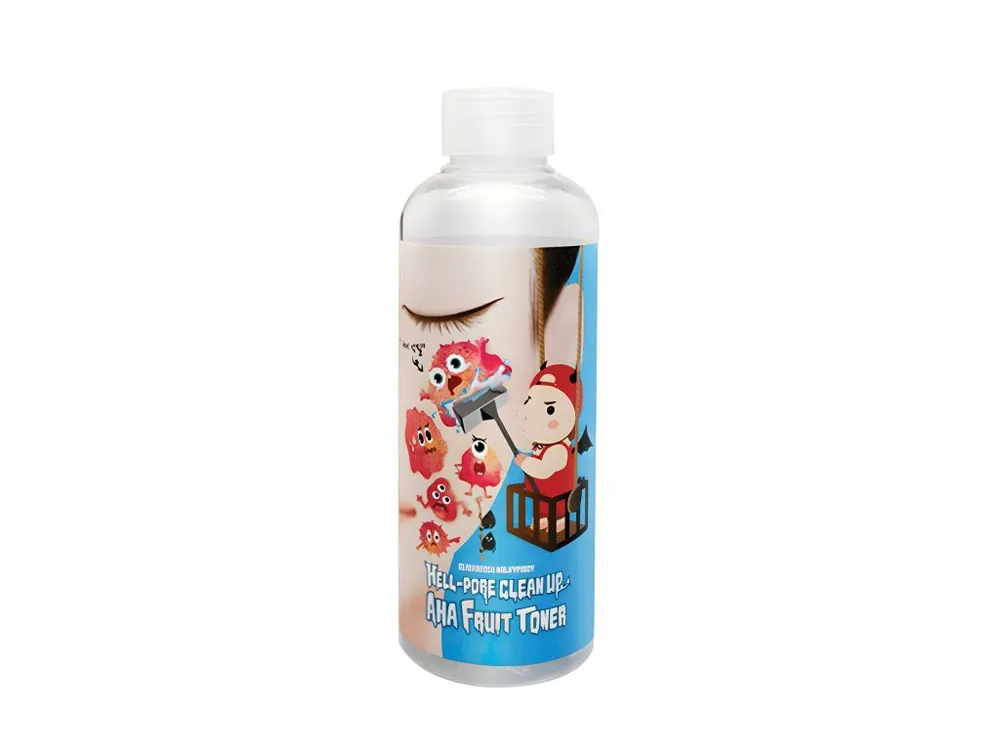 Nejlepší Volba Elizavecca Hell-Pore Clean Up Aha Fruit Toner - pleťové tonikum s kyselinami pro mastnou pleť
