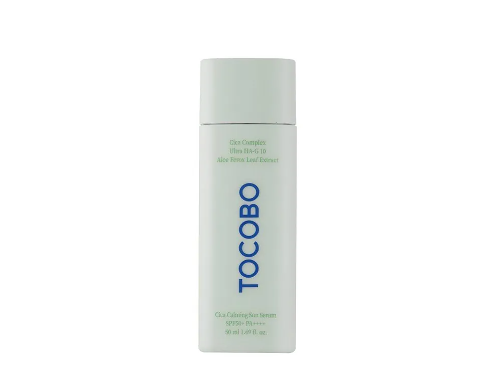 TOCOBO Cica Calming Sun serum SPF50+/Pa++++ - zklidňující SPF sérum s chladícím účinkem Super Cena