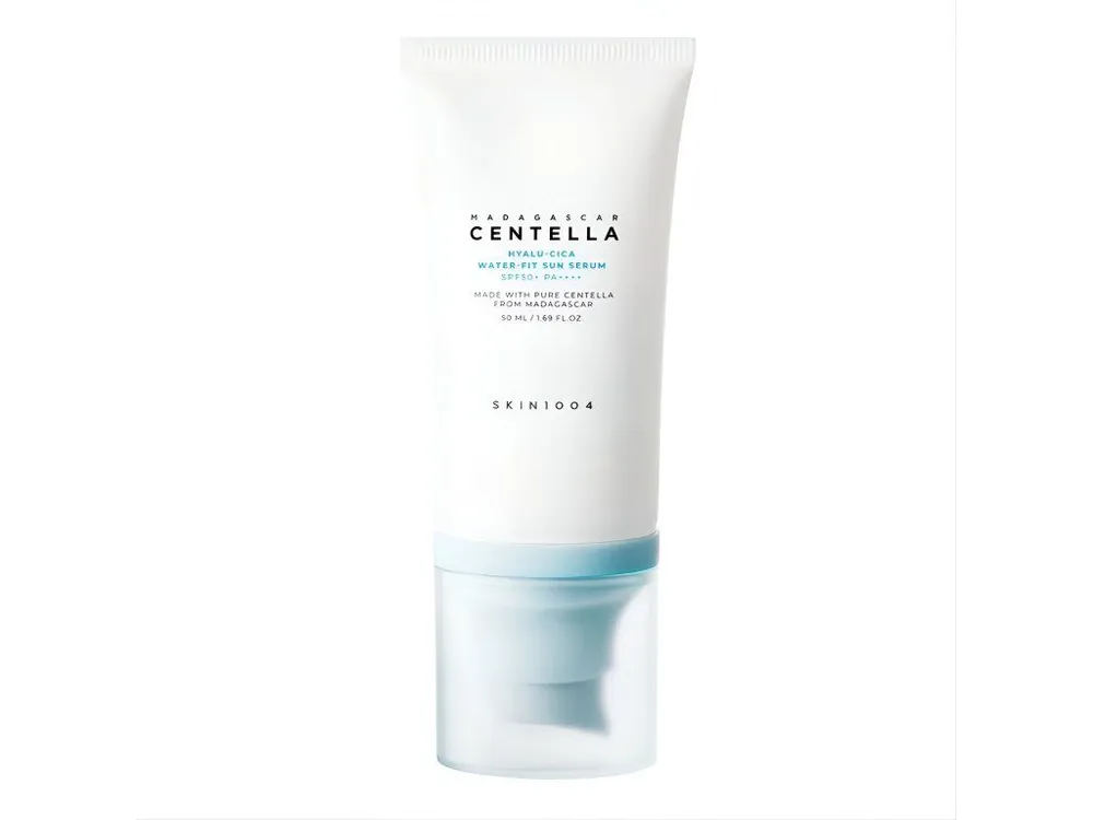 Odeslání Ihned Skin 1004 Madagascar Centella Hyalu-Cica Water-Fit sun serum SPF50+/PA++++ - výhodné balení hydratačního séra s ochranným faktorem