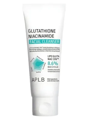 APLB Glutathione Niacinamide Facial Cleanser - Zesvětlující čistící pěna s glutathionem Rychlé Dodání