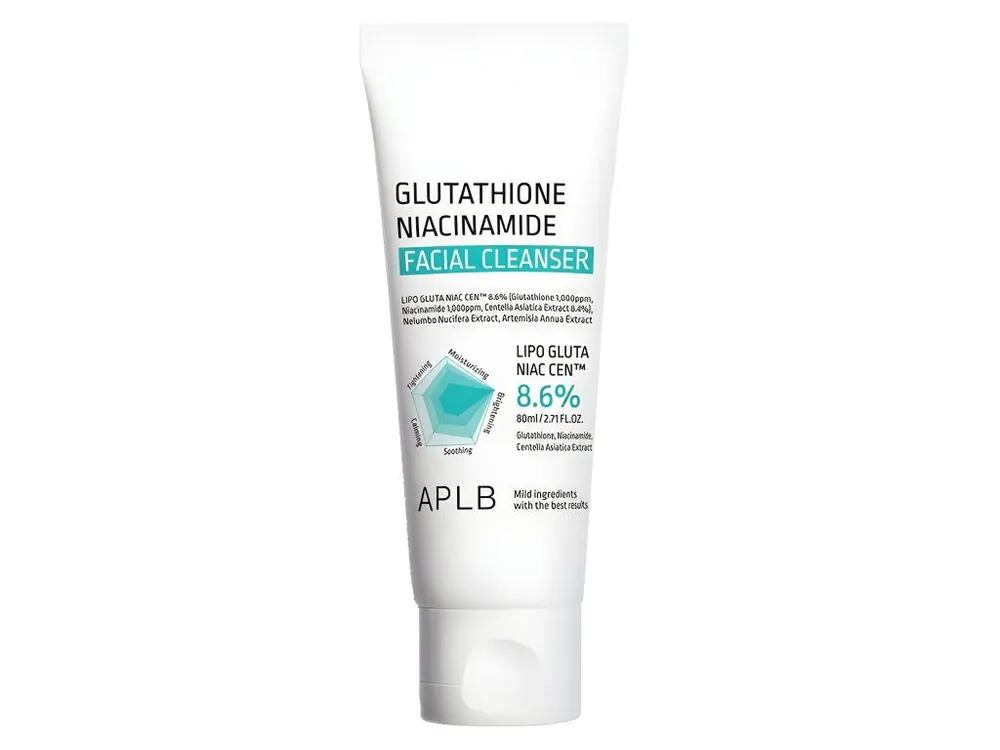APLB Glutathione Niacinamide Facial Cleanser - Zesvětlující čistící pěna s glutathionem Rychlé Dodání