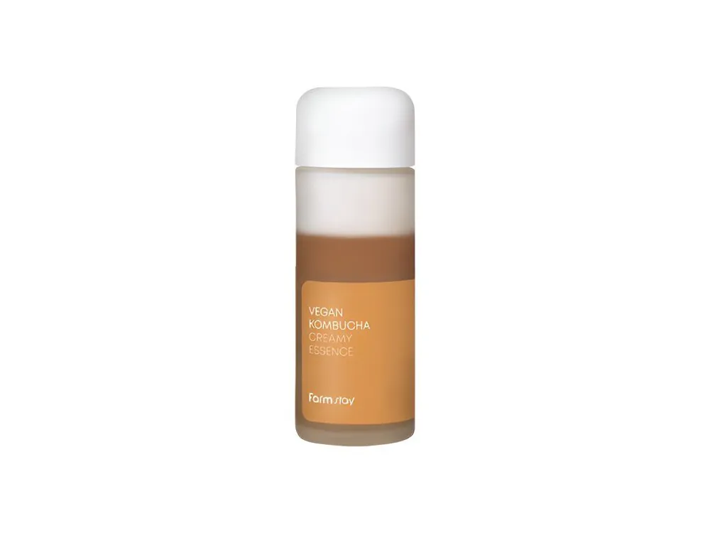 Zlevněný Farm Stay Vegan Kombucha Creamy Essence - dvoufázová pleťová essence s Kombuchou