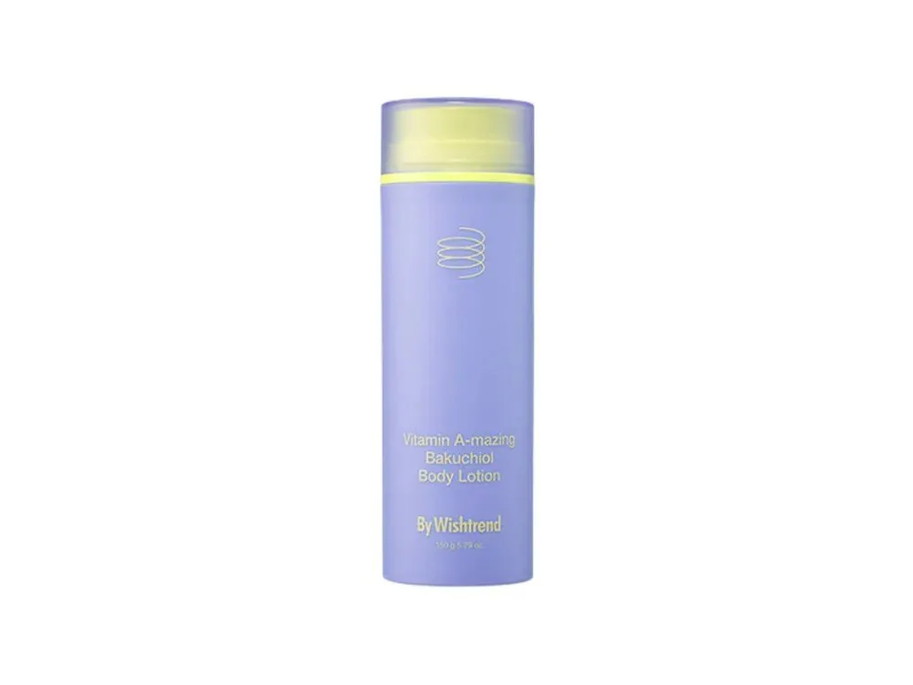 by Wishtrend Vitamin A-mazing Bakuchiol Body lotion - zpevňující tělové mléko s Bakuchiolem Rychlé Dodání