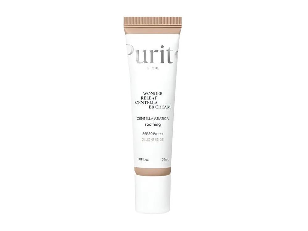 Zlevněný Purito Seoul Wonder Releaf Centella BB cream SPF30 PA+++ - BB krém se zklidňujícím účinkem