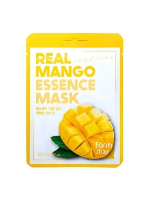 Farm Stay Real Mango Essence mask - hydratační plátýnková maska s extraktem z Manga Speciální Cena