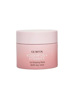 Glamfox Rosehip Oil+Vitamin E Lip sleeping mask - noční maska na rty s šípkovým olejem Cenově Výhodný