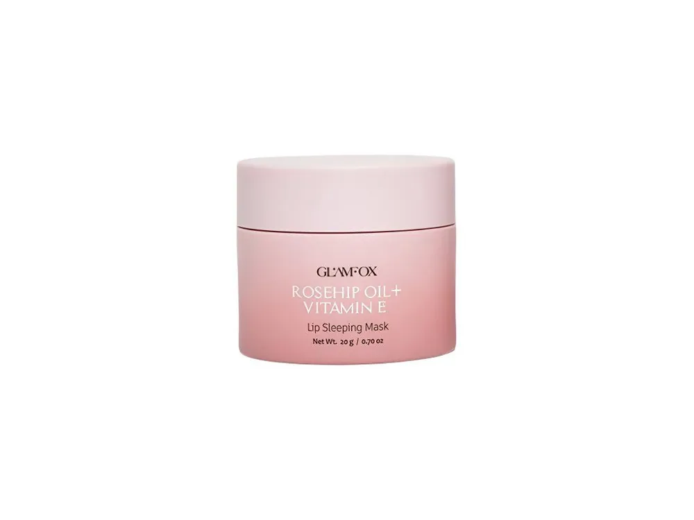Glamfox Rosehip Oil+Vitamin E Lip sleeping mask - noční maska na rty s šípkovým olejem Cenově Výhodný