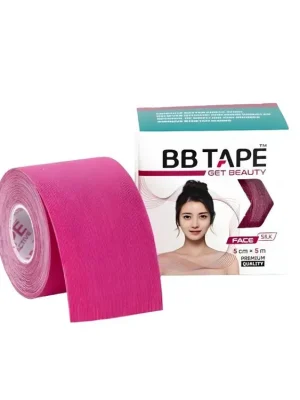 Přímo Od Výrobce BB Tape Face Tape Pink - Liftingové obličejové tejpy 5cmx5m