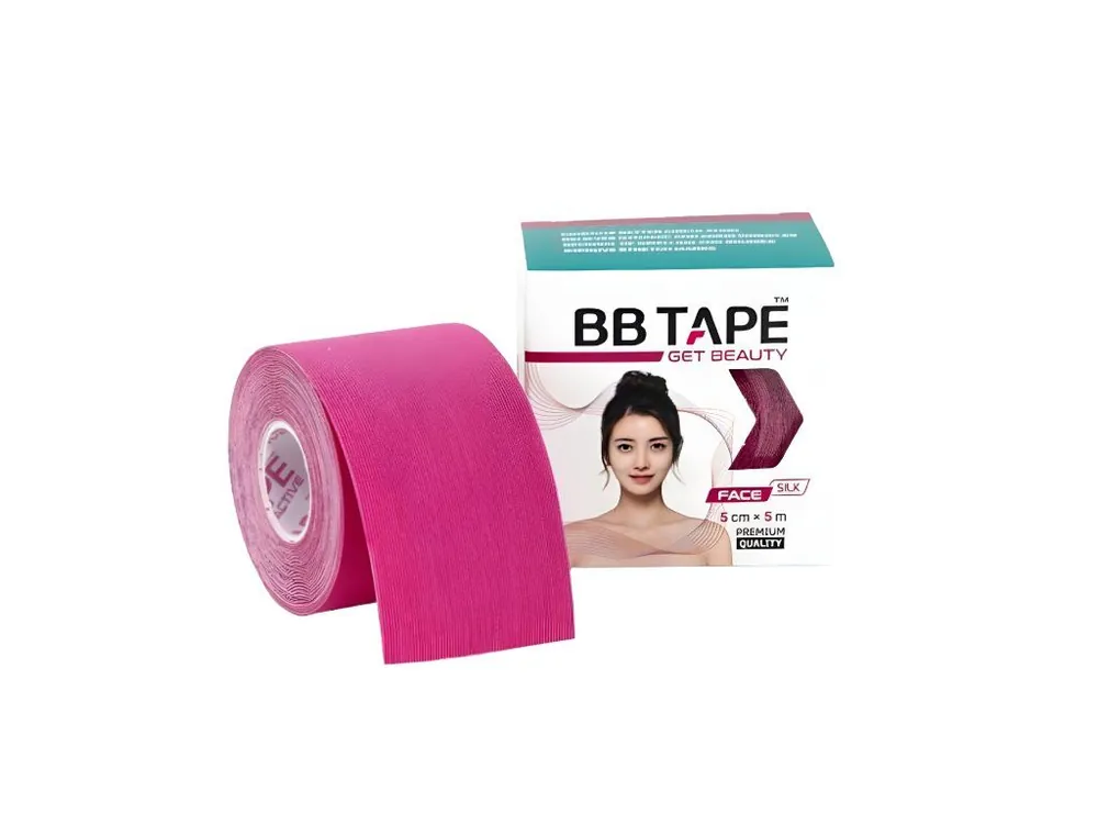 Přímo Od Výrobce BB Tape Face Tape Pink - Liftingové obličejové tejpy 5cmx5m