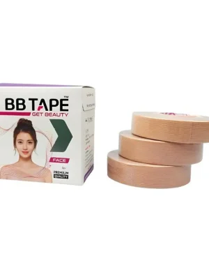 BB Tape Face Tape Beige - Liftingové obličejové tejpy 1,7cmx5m Nízká Cena