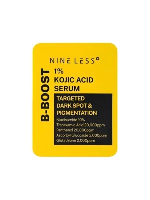 Expresní Doručení Nine Less B-Boost 1% Kojic Acid serum - sérum pro rozjasnění pleti s Kyselinou Kojovou vzoreček