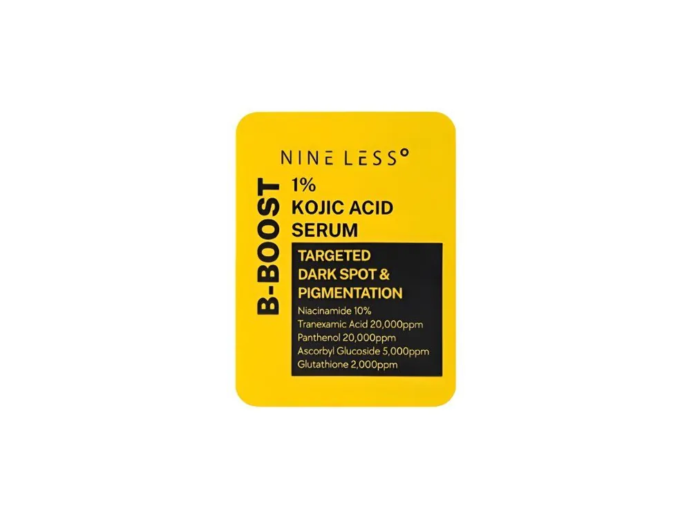 Expresní Doručení Nine Less B-Boost 1% Kojic Acid serum - sérum pro rozjasnění pleti s Kyselinou Kojovou vzoreček