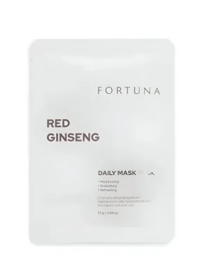 Fortuna Red Ginseng Daily Mask pack - ženšenová pleťová maska proti vráskám Tovární Cena